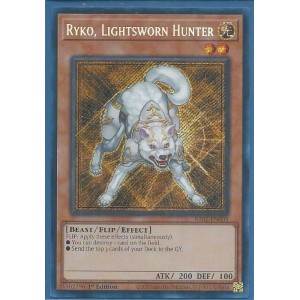 RA02-EN003S Ryko, Lightsworn Hunter – Secret Rare